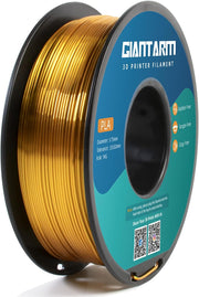 Silk gold filament