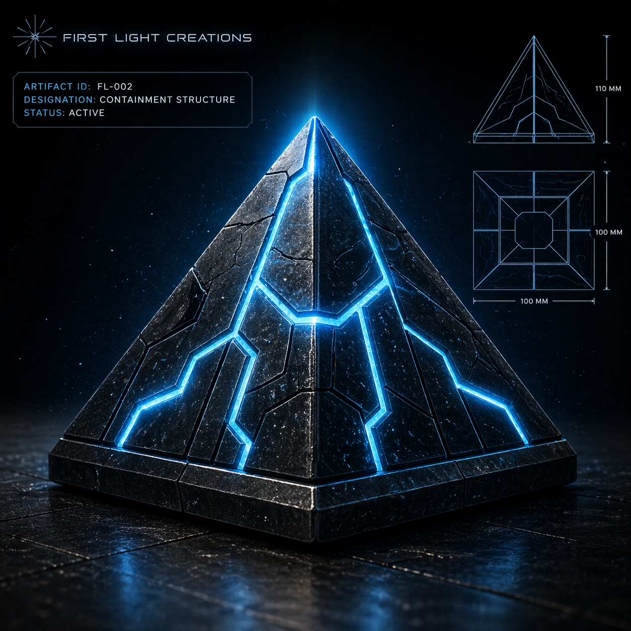 Pyramid Core // First Light Series