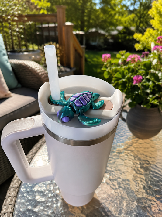 Stanley Cup Straw Turtle Fidget