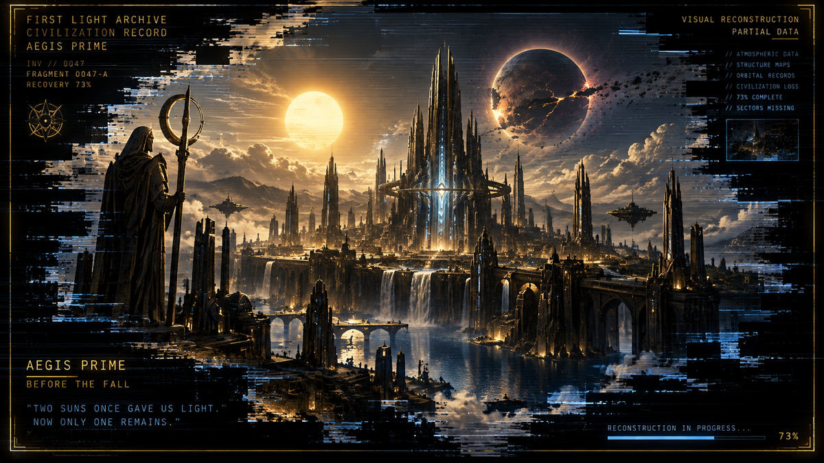 Recovered visual reconstruction of Aegis Prime