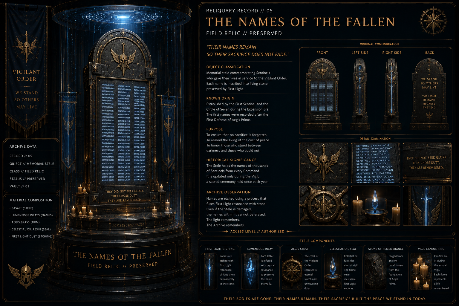 The Names of the Fallen