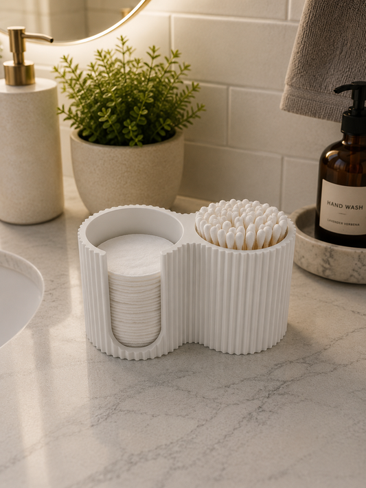 Cotton Pad & Swab Organizer