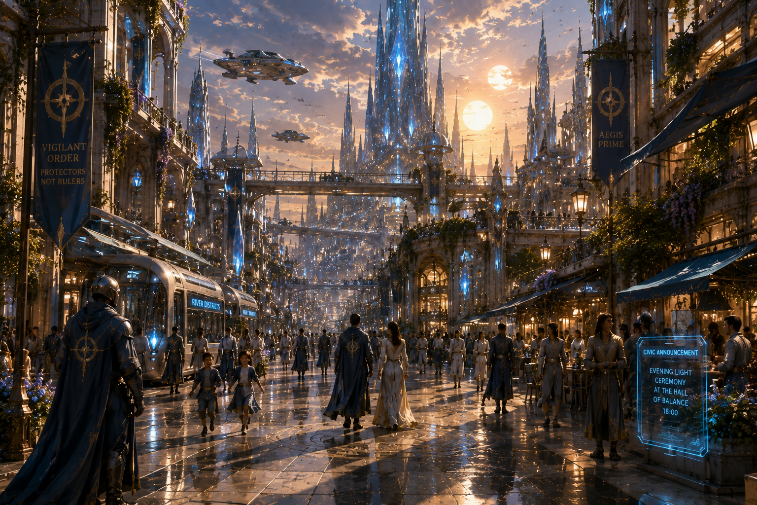 Beneath the Crystal Towers