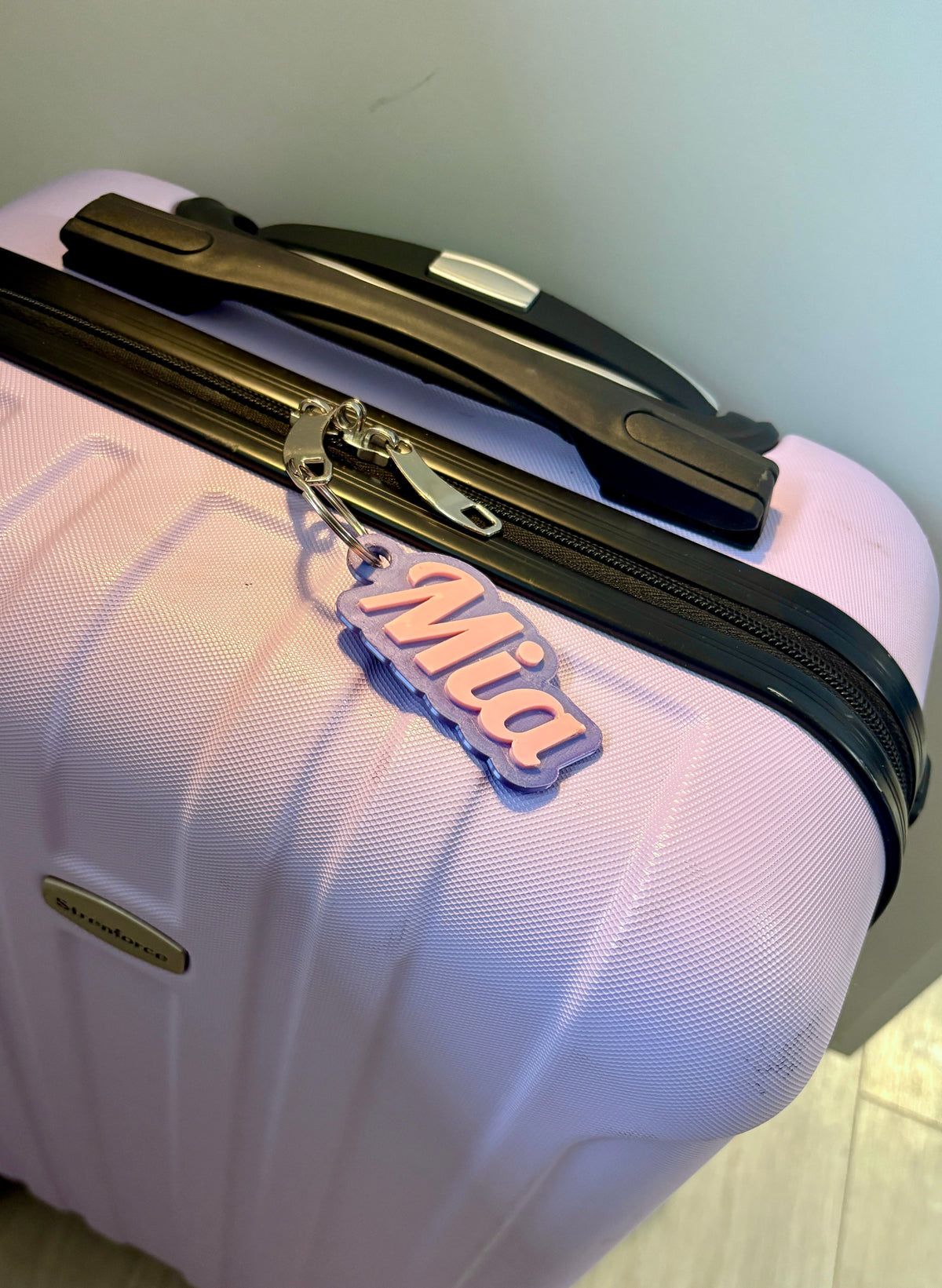 Personalized 3D Name Tag — Backpack, Lunch Bag & Luggage