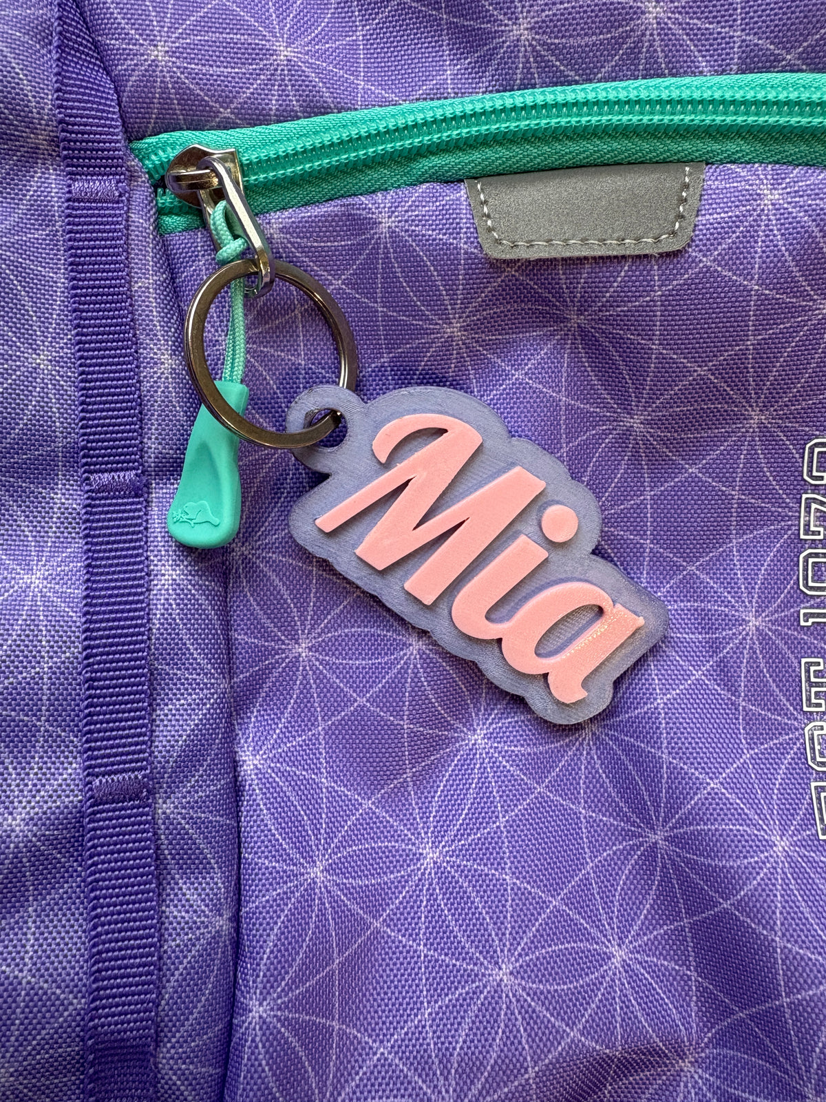 Personalized 3D Name Tag — Backpack, Lunch Bag & Luggage